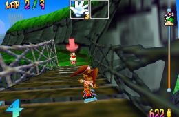 Скриншот из игры «Snowboard Kids»