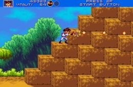 Скриншот из игры «Gunstar Heroes»