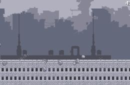 Скриншот из игры «Canabalt»