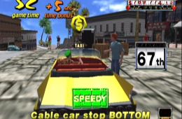 Скриншот из игры «Crazy Taxi»