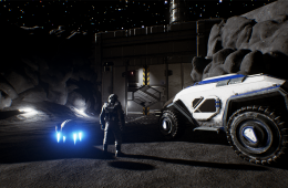 Скриншот из игры «Deliver us the Moon»