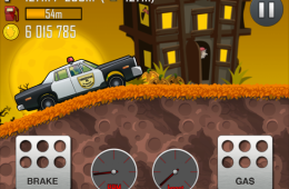 Скриншот из игры «Hill Climb Racing»