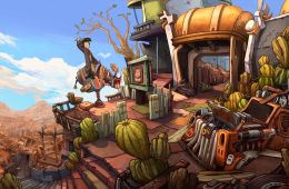 Скриншот из игры «Deponia»
