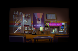 Скриншот из игры «Narita Boy»
