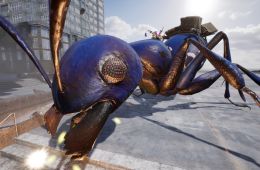 Скриншот из игры «Earth Defense Force: Iron Rain»