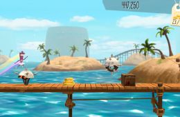Скриншот из игры «Bit.Trip Presents... Runner2: Future Legend of Rhythm Alien»