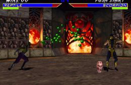 Скриншот из игры «Mortal Kombat 4»
