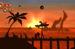 Скриншот из игры «Donkey Kong Country Returns»