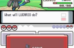 Скриншот из игры «Pokémon Diamond Version»