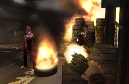 Скриншот из игры «Red Steel»