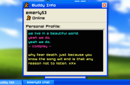 Скриншот из игры «Emily is Away»