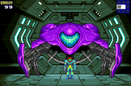 Скриншот из игры «Metroid Fusion»