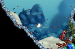 Скриншот из игры «Aquaria»