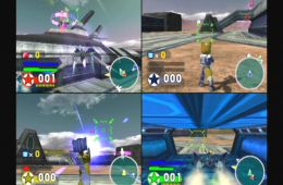 Скриншот из игры «Star Fox: Assault»