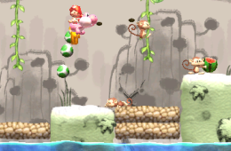 Скриншот из игры «Yoshi's New Island»