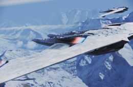 Скриншот из игры «Ace Combat Infinity»