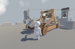 Скриншот из игры «Human: Fall Flat»