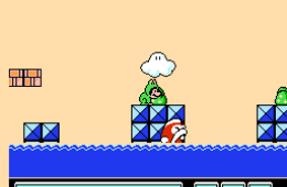 Скриншот из игры «Super Mario Bros. 3»