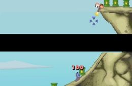 Скриншот из игры «Worms: Open Warfare 2»