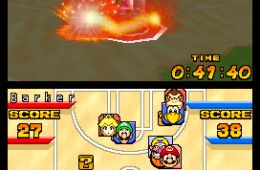 Скриншот из игры «Mario Hoops 3-on-3»
