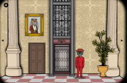 Скриншот из игры «Rusty Lake Hotel»
