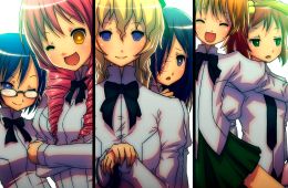 Скриншот из игры «Katawa Shoujo»