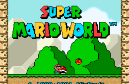 Скриншот из игры «Super Mario World»