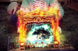 Скриншот из игры «Wonderbook: Book of Spells»