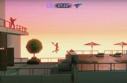 Скриншот из игры «Trials of the Blood Dragon»