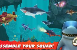 Скриншот из игры «Hungry Shark Evolution»
