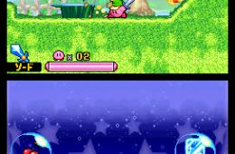Скриншот из игры «Kirby: Squeak Squad»