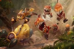 Скриншот из игры «Ratchet & Clank: Rift Apart»