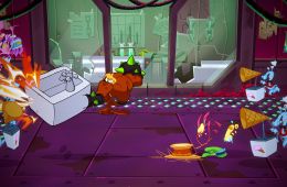 Скриншот из игры «Battletoads»
