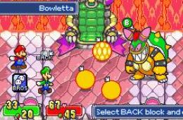 Скриншот из игры «Mario & Luigi: Superstar Saga»
