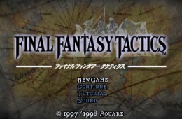 Скриншот из игры «Final Fantasy Tactics»