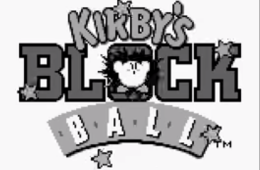 Скриншот из игры «Kirby's Block Ball»