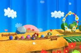 Скриншот из игры «Yoshi's Woolly World»