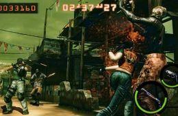 Скриншот из игры «Resident Evil: The Mercenaries 3D»