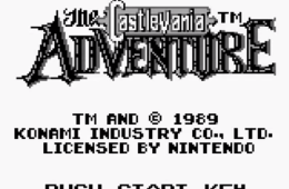 Скриншот из игры «Castlevania: The Adventure»