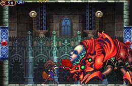 Скриншот из игры «Castlevania: Order of Ecclesia»