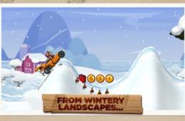 Скриншот из игры «Hill Climb Racing 2»