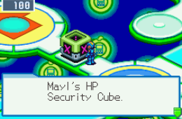 Скриншот из игры «Mega Man Battle Network 4: Red Sun»