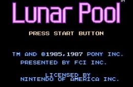 Скриншот из игры «Lunar Pool»