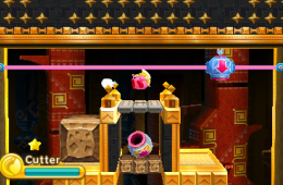 Скриншот из игры «Kirby Triple Deluxe»