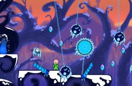 Скриншот из игры «Cloudberry Kingdom»