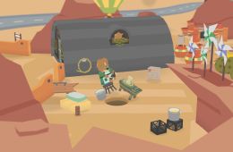 Скриншот из игры «Donut County»