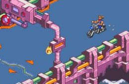 Скриншот из игры «Biker Mice From Mars»