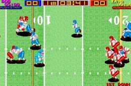 Скриншот из игры «Tecmo Bowl»