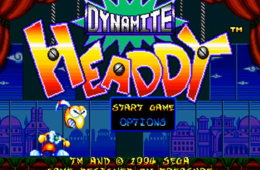 Скриншот из игры «Dynamite Headdy»
