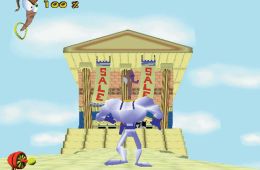 Скриншот из игры «Earthworm Jim 3D»